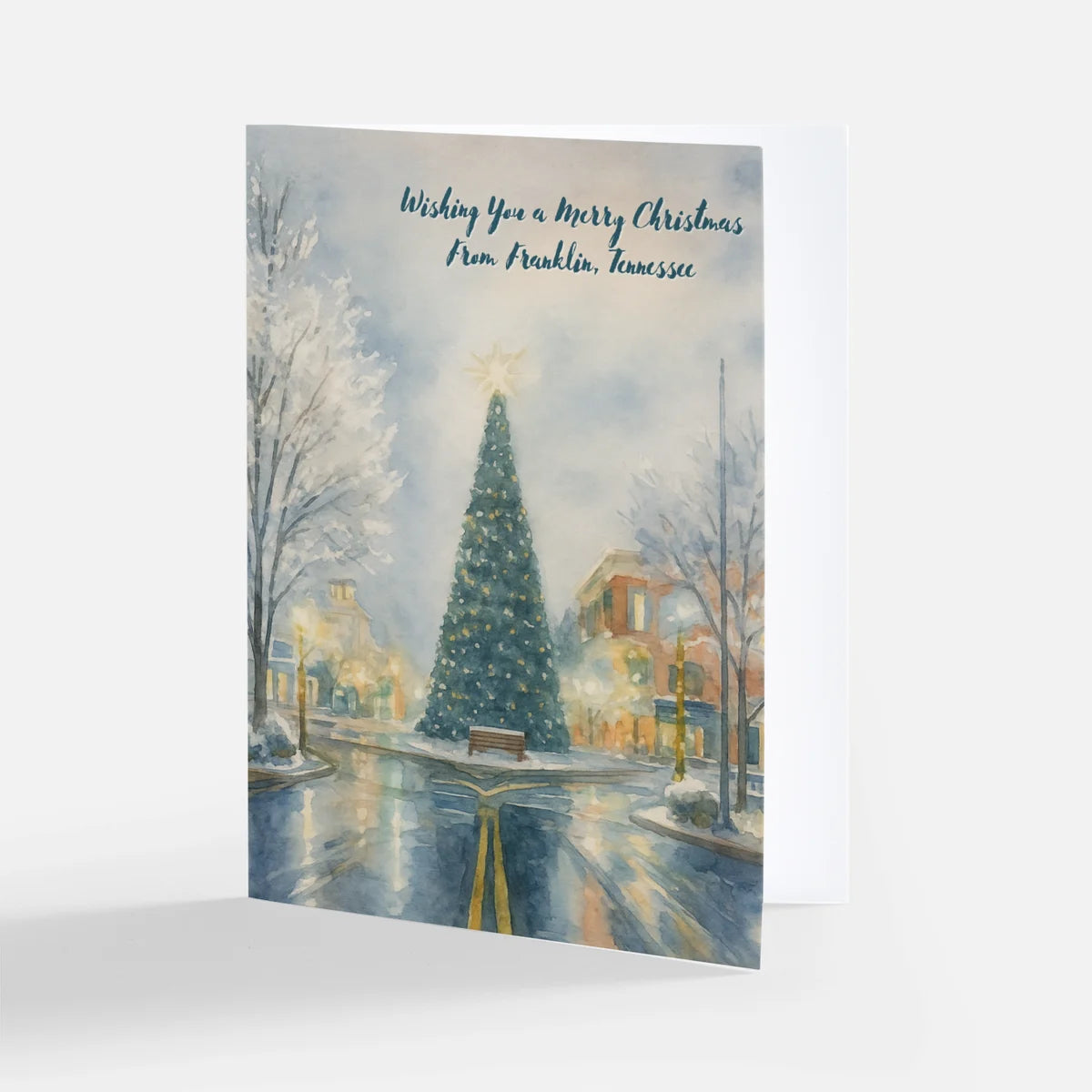 Franklin Tennessee Christmas Greeting Card