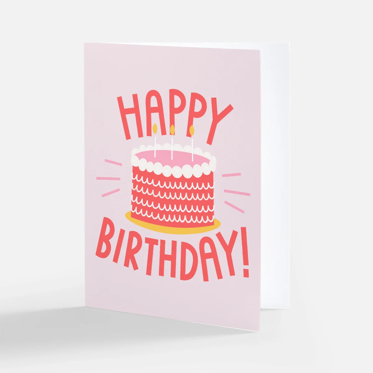 Happy Birthday Fun Cake Greeting Card