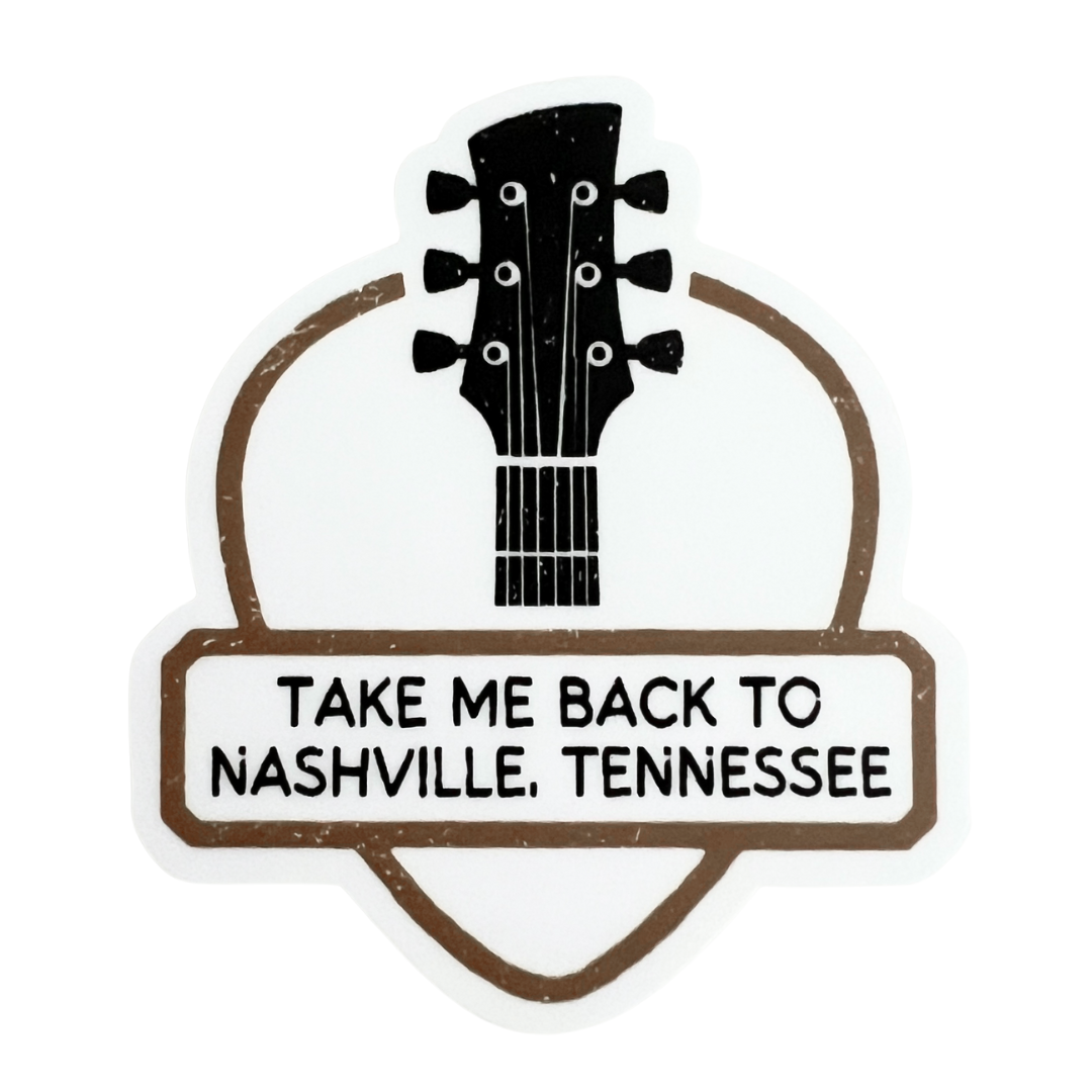 Take Me Back to Nashville, Guitar Sticker