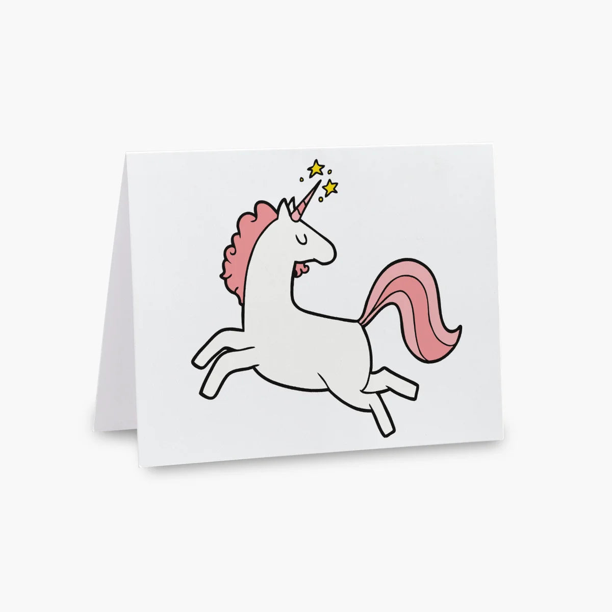 Flying Unicorn Individual Greeting Card