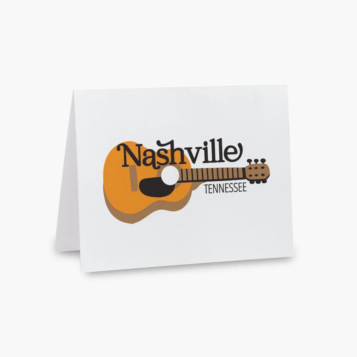 Nashville Guitar Individual Greeting Card