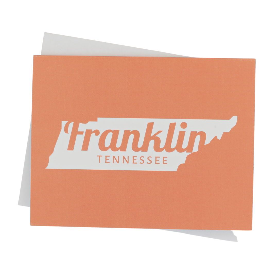 Franklin Tennessee Individual Greeting Card