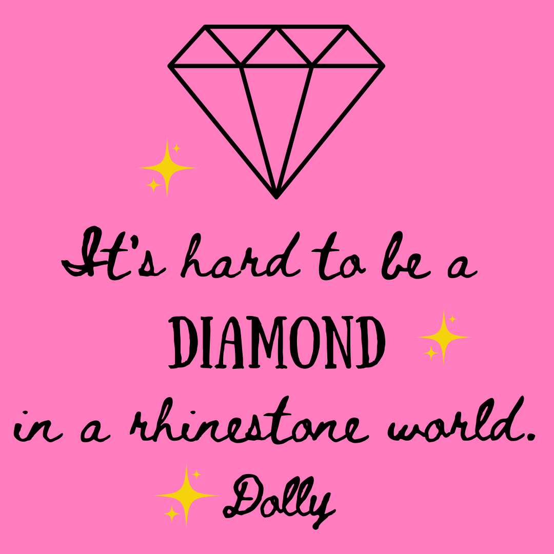 It's Hard to be a Diamond Sticker