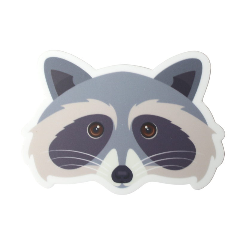 Raccoon Sticker
