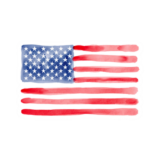 American Flag Sticker