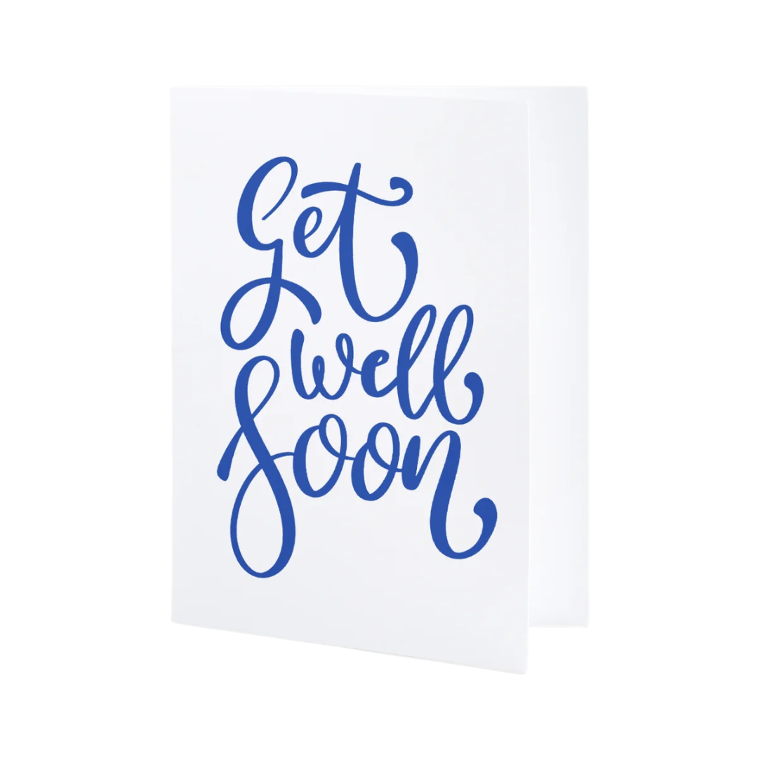 Get Well Soon Individual Greeting Card