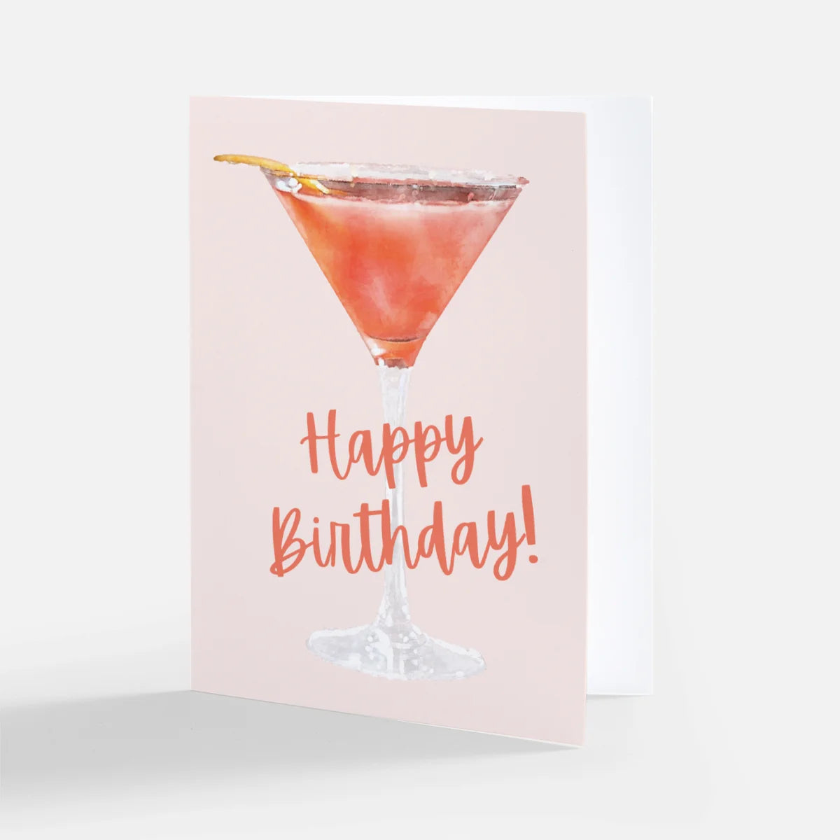 Happy Birthday Drinks Greeting Card