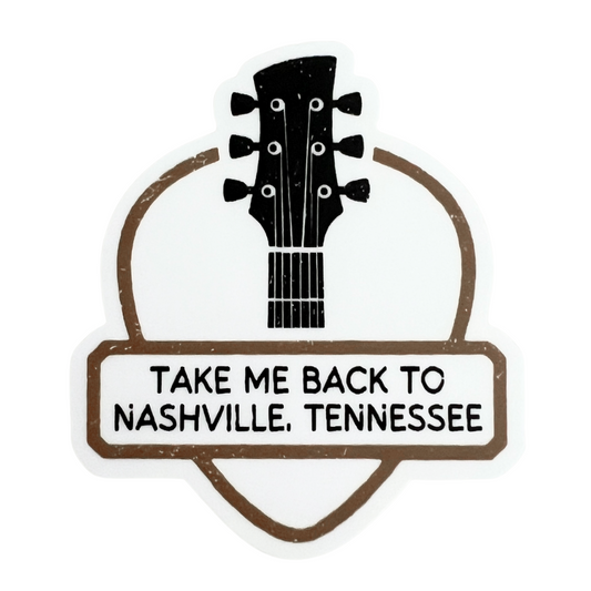 Take Me Back to Nashville, Guitar Sticker