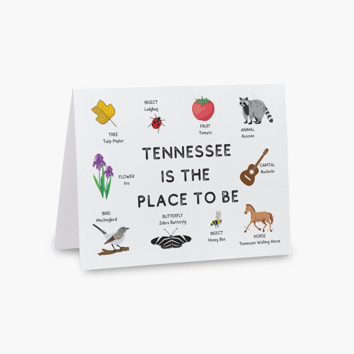 Tennessee is the Place to Be Individual Greeting Card