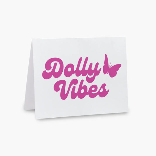 Dolly Vibes Individual Greeting Card