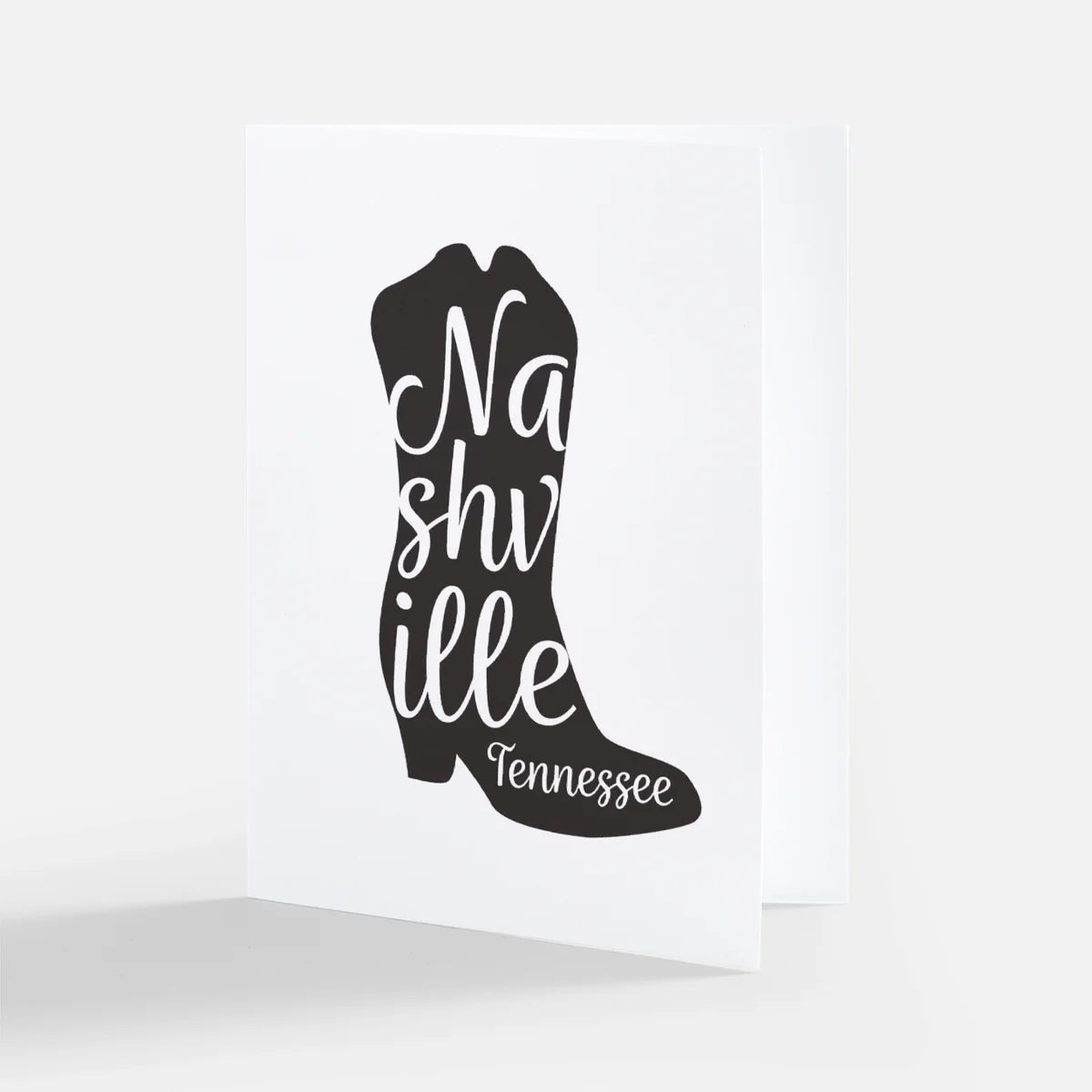 Nashville Boot Individual Greeting Card