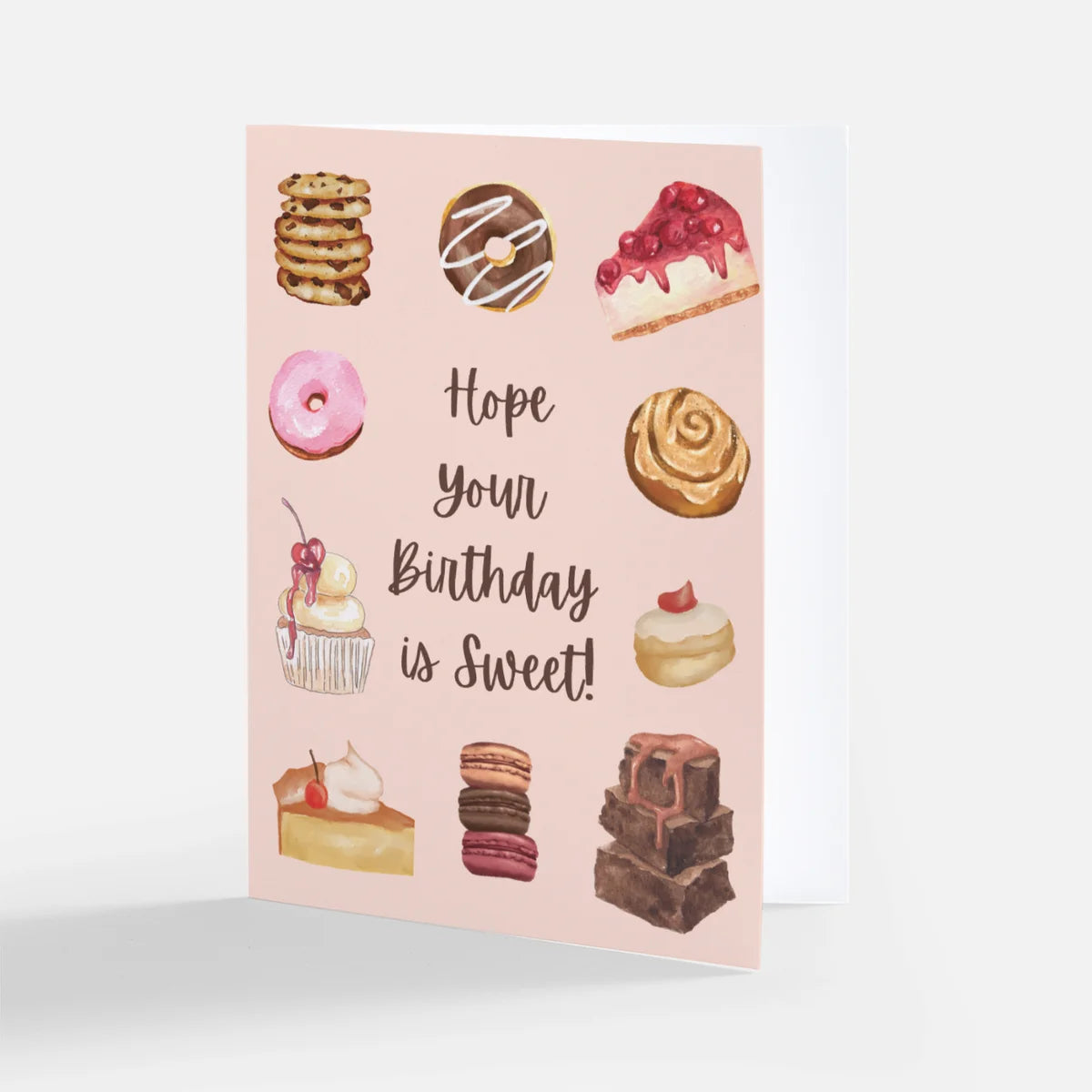 Hope Your Birthday is Sweet Individual Greeting Card