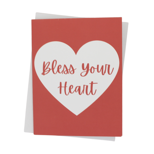 Bless Your Heart Individual Greeting Card