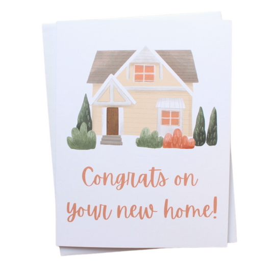 Congrats on Your New Home Individual Greeting Card