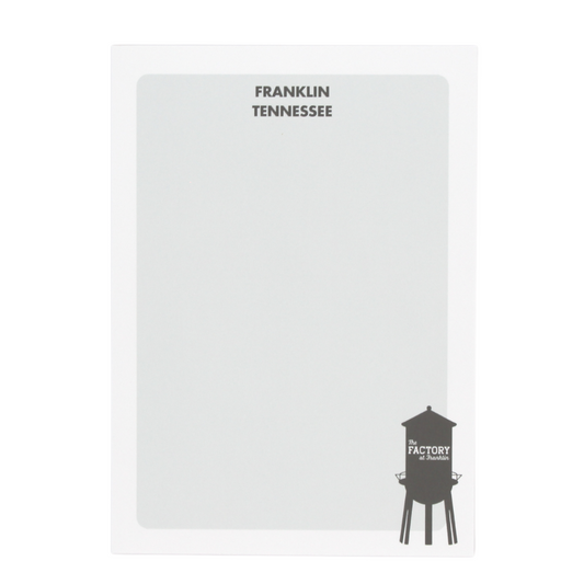 Franklin Tennessee Notepad