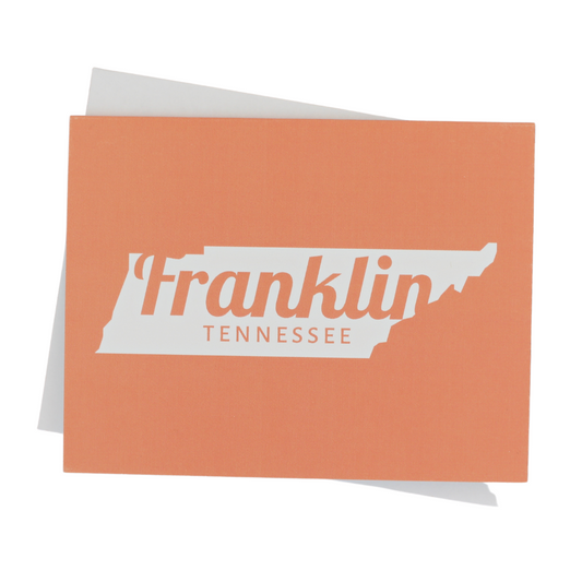 Franklin Tennessee Individual Greeting Card