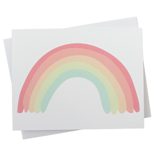 Rainbow Individual Greeting Card