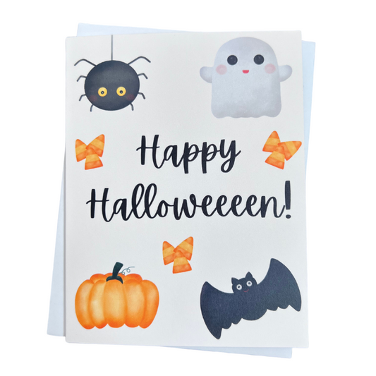 Happy Halloween Individual Greeting Card