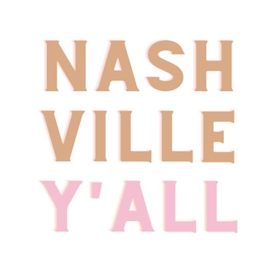 Nashville Y'all Sticker